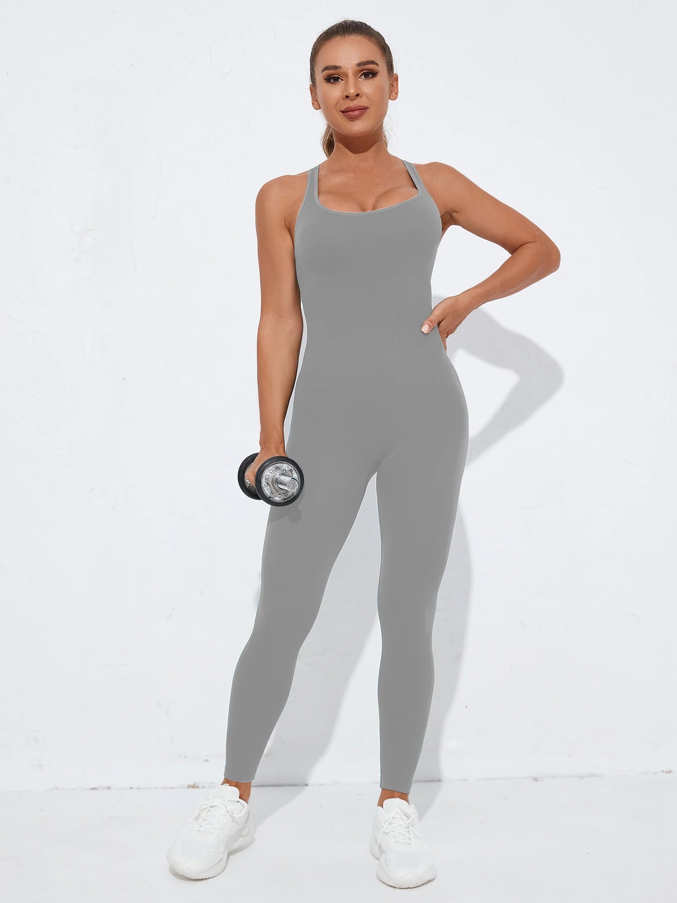 Women's Seamless Shapewear Bodysuit With Tummy Control, CrissCross Straps Backless Body Shaper, Women's Underwear & Shapewear