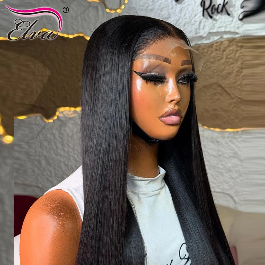 250% Density 100 Human Hair Wig 13x6 Real HD Lace Front Human Hair Glueless Wigs Preplucked Princess Woman Wigs Ready To Wear