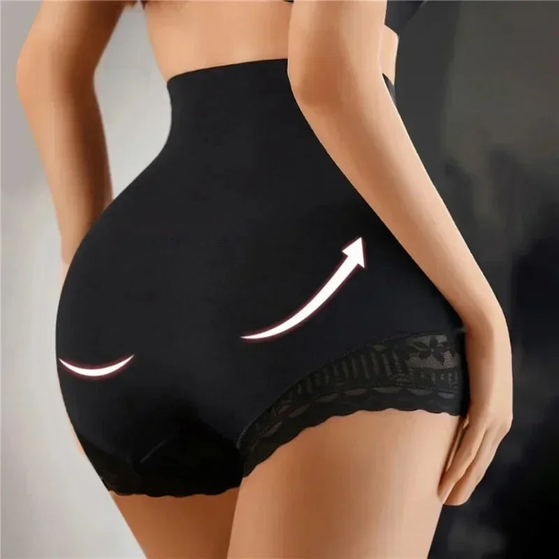 Women's Shapewear Panties High Waist Flat Belly Shorts Butt Lifter Body Shaper Slimming Underwear Postpartum Belly Shaping Panty