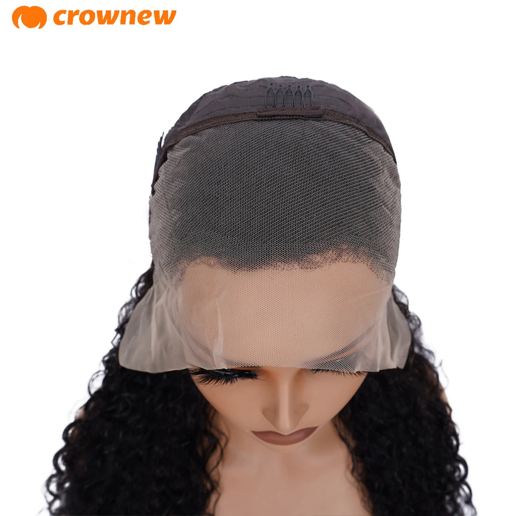 Curly Human Hair Wig 13X4 Lace Front Wig Human Hair 13x6 HD Lace Frontal Wig Human Hair Wigs Pre Plucked Real Human Hair Wig