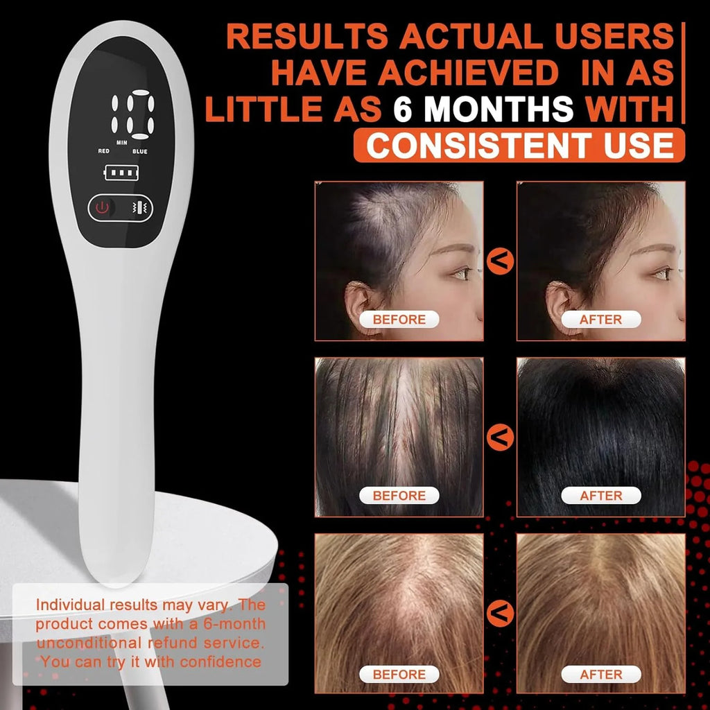 Electric Laser Hair Growth Comb(Massage and relaxation feeling)