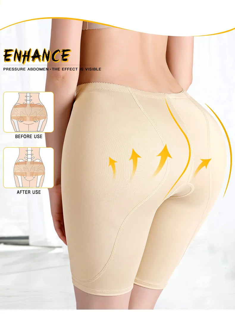 Hip Pads for Women Shapewear Butt Lifter Body Shaper with Butt Pads Hip Padded Shapewear Enhancer to Make Butt Bigger Daily Wear