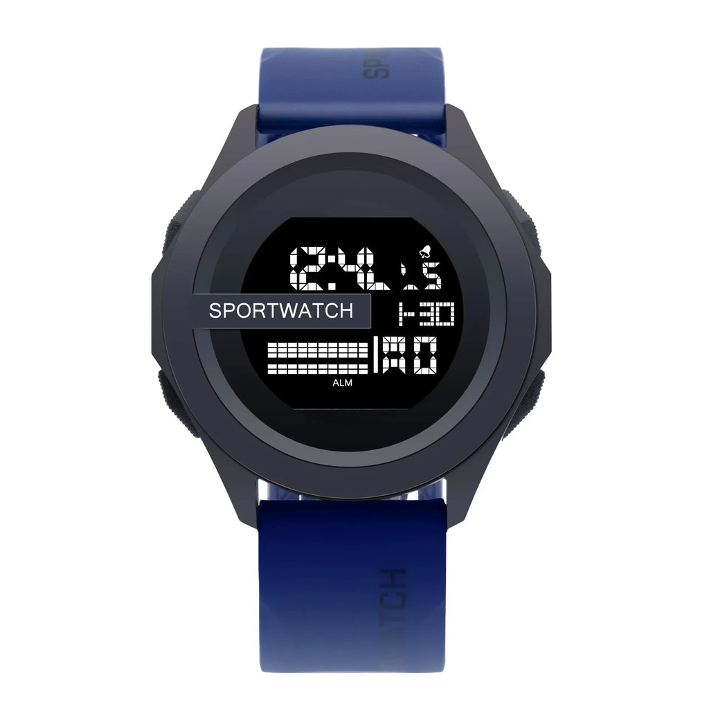 New Sport Watch for Man Digital Wristwatch Stopwatch Luminous Date Week Waterproof Men's  Clock Electronic Watch Relogio