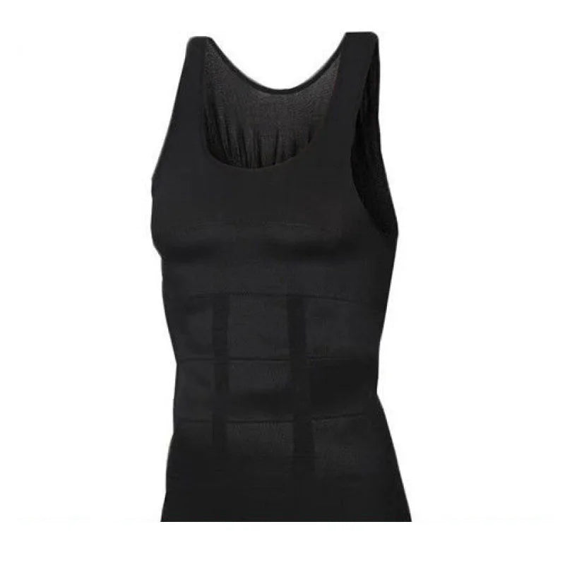 Men Shirt Slimming Body Shaper Vest Workout Tank Tops Abs Abdomen Undershirts Tank Top Shapewear Thermal Compression Shirt