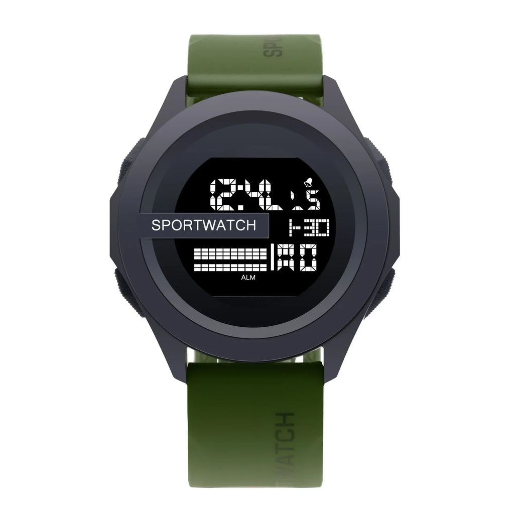 New Sport Watch for Man Digital Wristwatch Stopwatch Luminous Date Week Waterproof Men's  Clock Electronic Watch Relogio