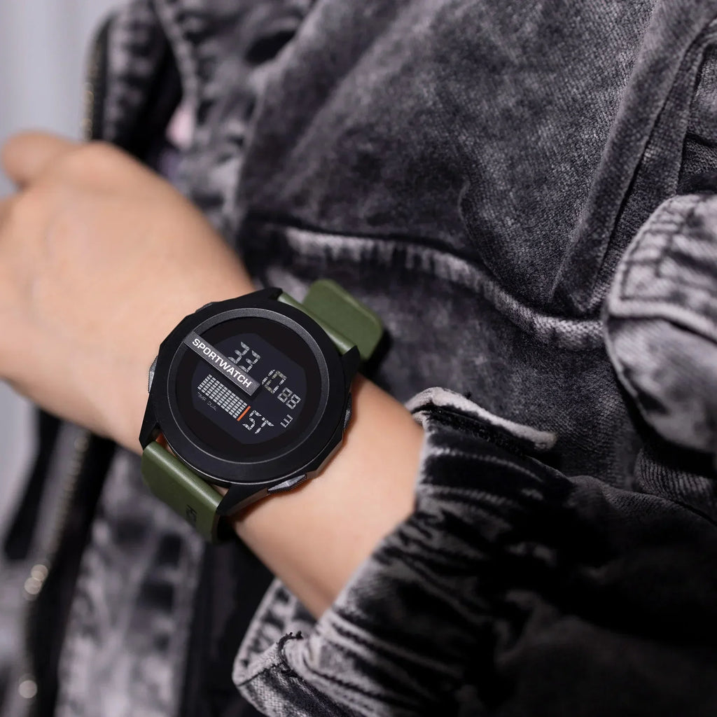 New Sport Watch for Man Digital Wristwatch Stopwatch Luminous Date Week Waterproof Men's  Clock Electronic Watch Relogio