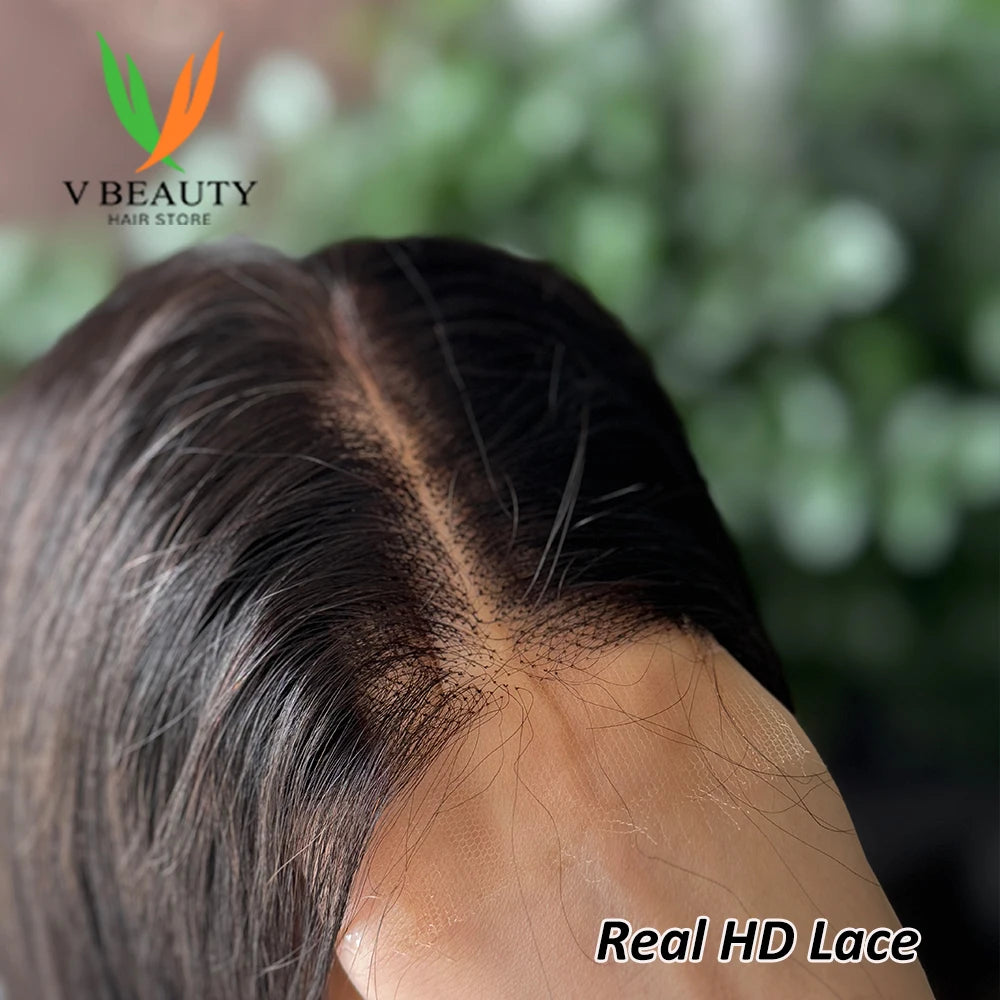12-32 Inch 2X6 HD Lace Bob Human Hair Wigs Glueless Raw Hair Burmese Double Drawn Bone Straight Virgin Human Hair Wig for Women