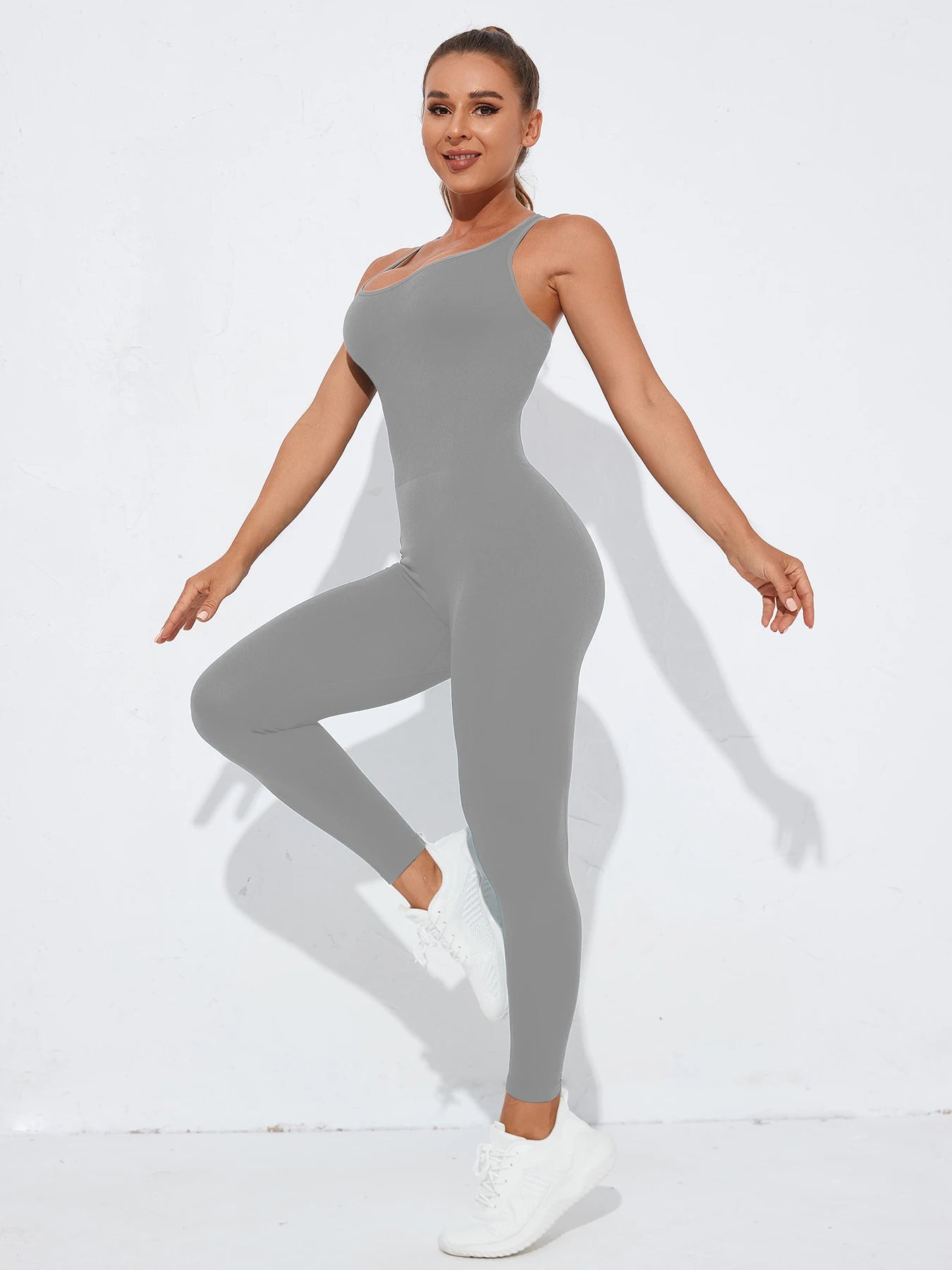 Women's Seamless Shapewear Bodysuit With Tummy Control, CrissCross Straps Backless Body Shaper, Women's Underwear & Shapewear