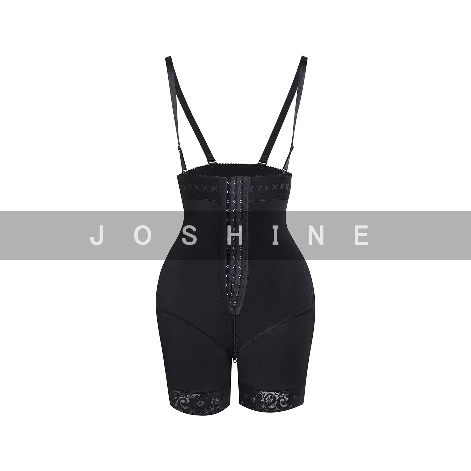 Faja Colombianas Shapewear for Women Tummy Control Body Shaper Butt Lifter Thigh Slimming Plus Size with Zipper Crotch Underwear