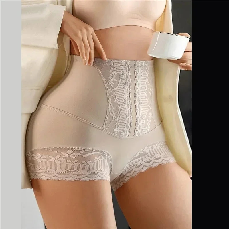 Women's Shapewear Panties High Waist Flat Belly Shorts Butt Lifter Body Shaper Slimming Underwear Postpartum Belly Shaping Panty