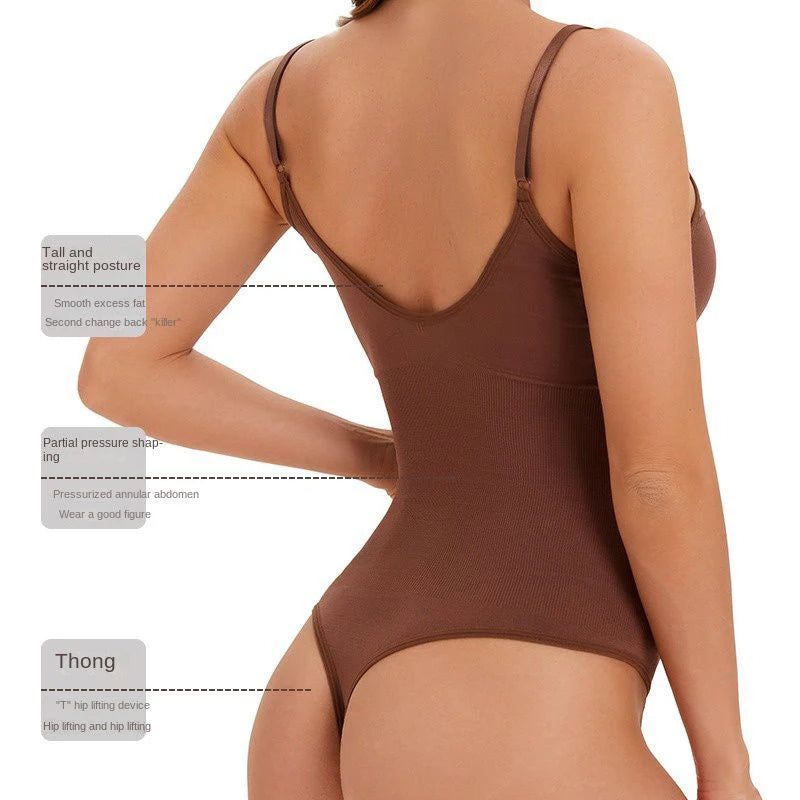 Bodysuit Shapewear Women Full Body Shaper Tummy Control Hip Butt Lifter Corset Thigh Reductive Slimming Waist Trainer Underwear