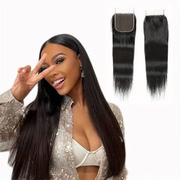 The “Natural Closure”| HD Lace Glueless Closure – Premium Brazilian Human Hair style 3