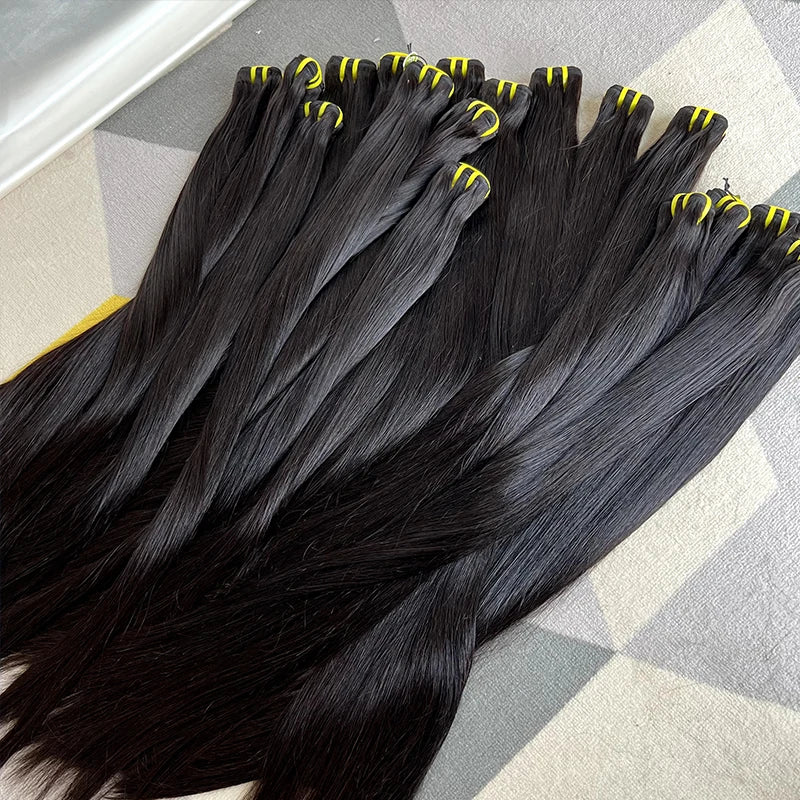 Vietnamese raw virgin hair bundles natural straight premium single donor unprocessed human hair